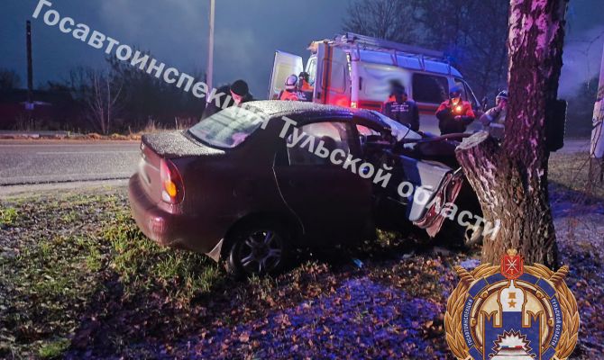 Подросток пострадал в ДТП под Тулой