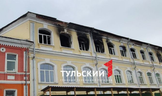 Тульские полицейские рассказали, как проходила эвакуация людей из горящего госпиталя