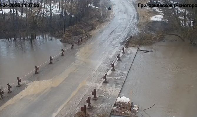 Какие мосты в Тульской области скоро может затопить
