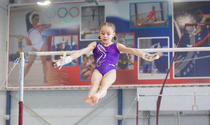 Тулякам предлагают записать детей в группу по спортивной гимнастике