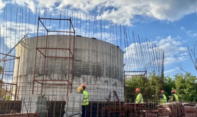 В трех городах Тульской области строят новые очистные сооружения