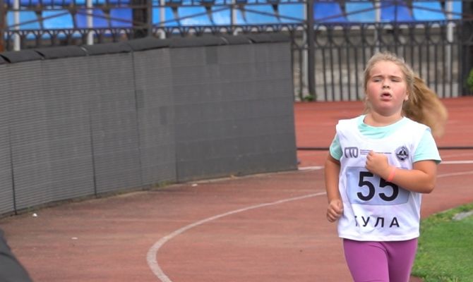 Тульские школьники 9-10 лет сдали нормы ГТО