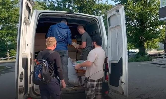 Тульские предприниматели передали партию гуманитарной помощи в зону СВО