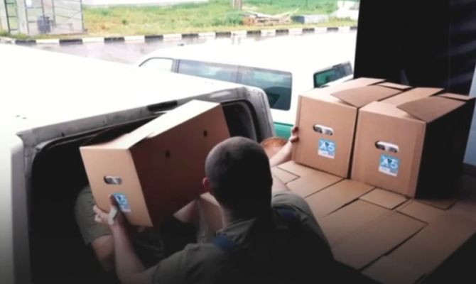 Тульские предприниматели передали гуманитарную помощь бойцам СВО