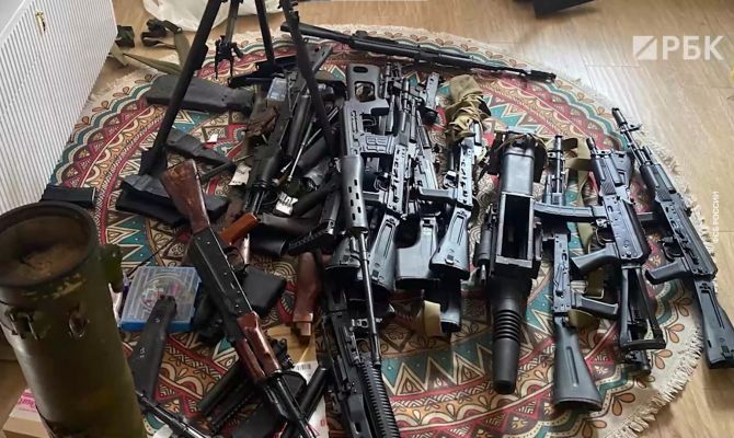 В Тульской области поймали нелегальных оружейников