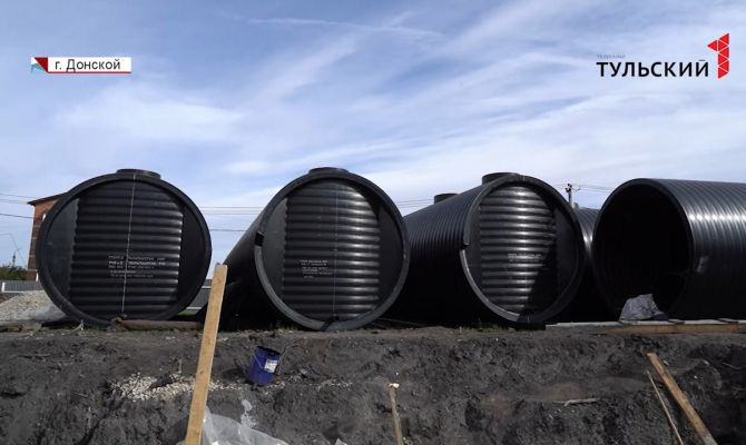 Новая артезианская скважина поможет обеспечить жителей Донского чистой водой