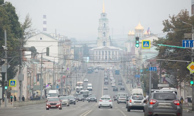 Дым и смог в Туле: в Роспотребнадзоре и Минздраве рассказали о мерах предосторожности