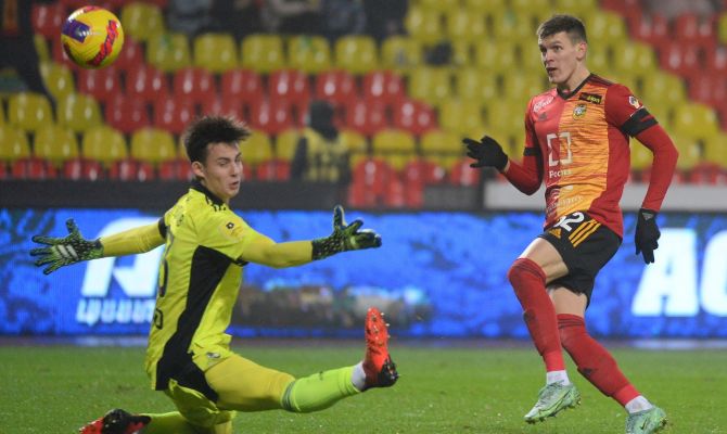 Тульский "Арсенал" обыграл "Локомотив" со счетом 3:1