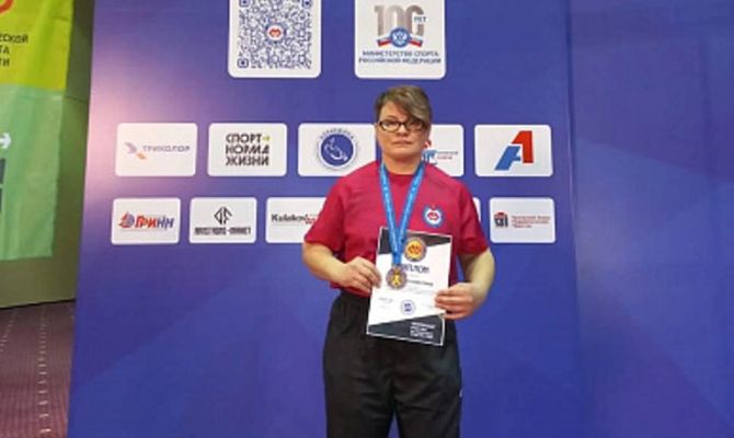 Тулячка стала абсолютной чемпионкой России по армрестлингу спорта среди лиц с ПОДА