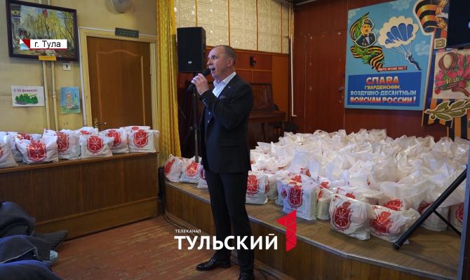 Для раненых бойцов СВО в тульских госпиталях провели концерты в честь 23 Февраля