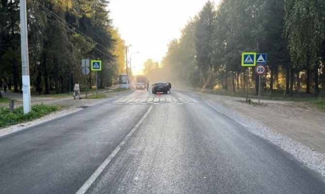 В Новомосковске 81-летнюю пенсионерку сбили на пешеходном переходе