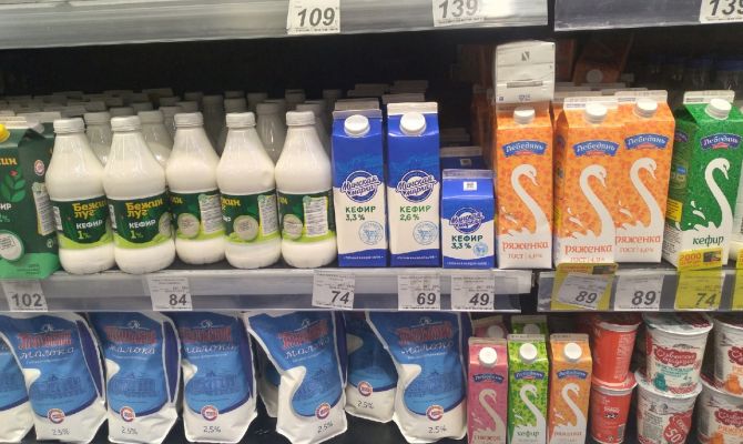 Туляки заметили хитрость производителей молока