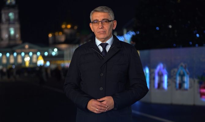 Губернатор Дмитрий Миляев поздравил жителей Тульской области с Новым годом