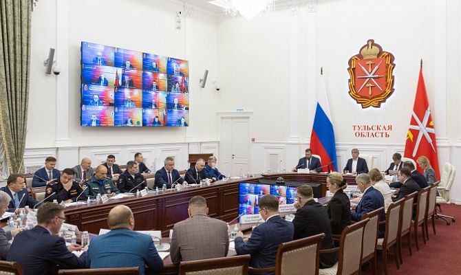 В Туле прошло заседание антитеррористической комиссии