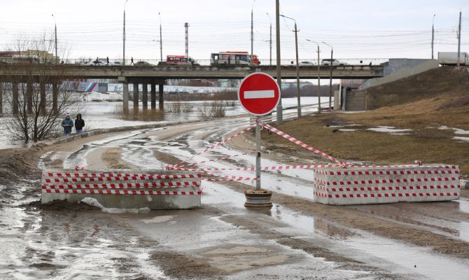 Венеция по-тульски: какие участки в городе ушли под воду