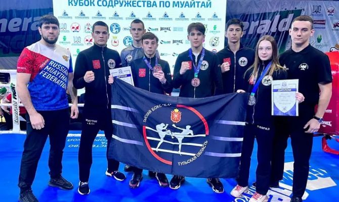 Туляки привезли 3 медали с Кубка России по тайскому боксу