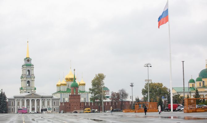 Ночью в Туле ожидаются гроза и сильный ветер