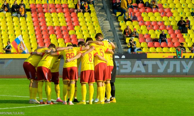 В Туле началась продажа билетов на матч "Арсенал" - "Шинник"