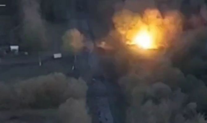 Тульские десантники показали кадры зачистки села Любимовка в Курской области