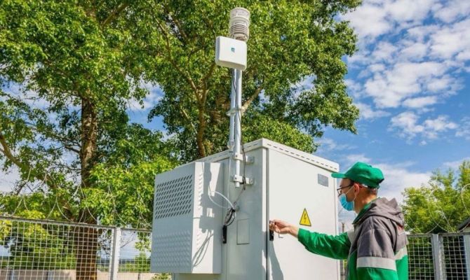 В Новомосковске установят современный пост контроля загрязнения воздуха