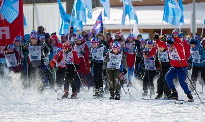 Мороз, снег и солнце: как прошла в Туле «Лыжня России»