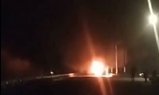 На трассе М-4 "Дон" под Ефремовом загорелась "Газель"