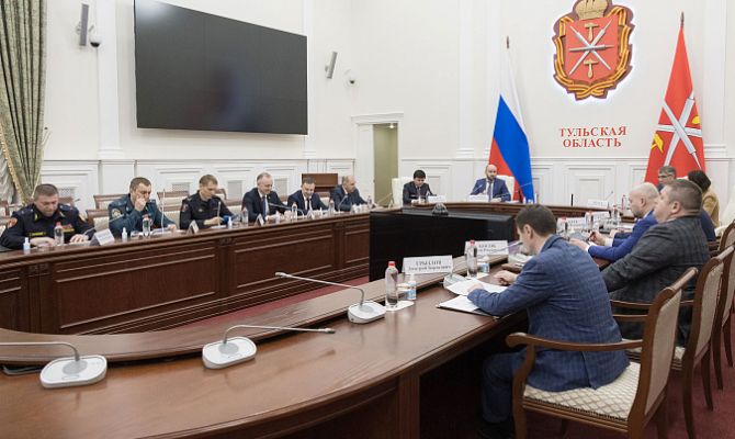 В Туле обсудили обеспечение безопасности на выборах