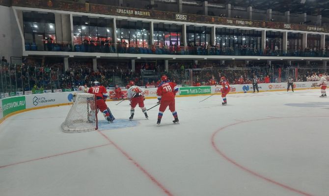 В Туле изменилось время матчей сборных России и Белоруссии