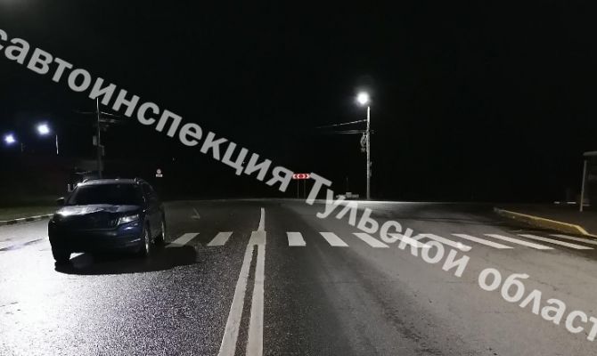 В Туле на Хомяковском шоссе водитель «Шкоды» сбил пенсионера