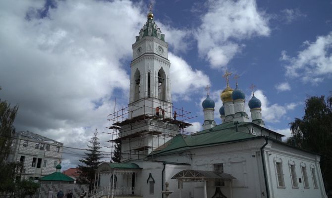 Чудотворная икона и старейший храм города: в Туле реставрируют Благовещенскую церковь