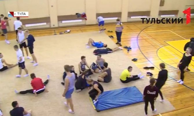 В Туле проходит региональный этап Всероссийской олимпиады по физкультуре. РЕПОРТАЖ