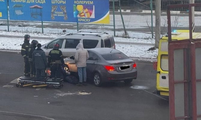В Новомосковске легковушка сбила пешехода