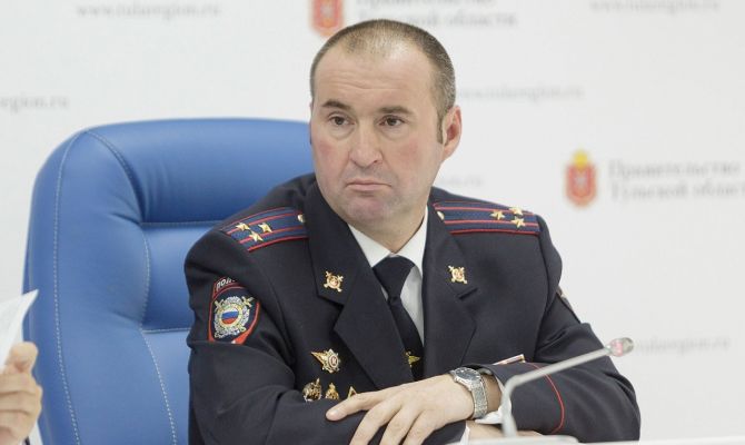 Задержан бывший врио начальника УМВД России по Тульской области Роман Корсаков
