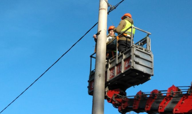 Несколько районов Тульской области остались без электричества из-за аварии