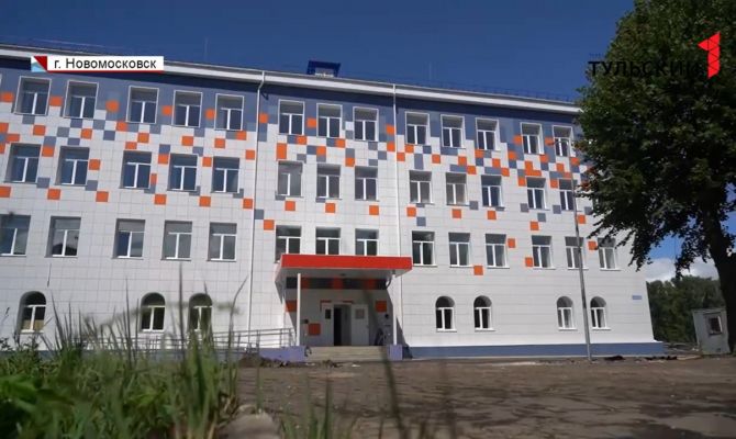 В двух тульских школах продолжается капитальный ремонт 