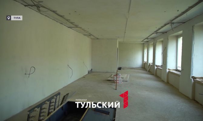 В тульской поликлинике нашли способ не прерывать прием пациентов во время ремонта
