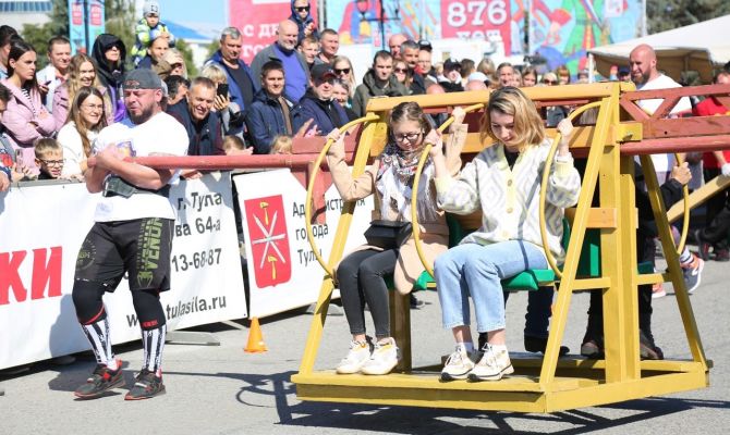 "Сила Тулы": в День города на площади Ленина пройдет богатырское многоборье