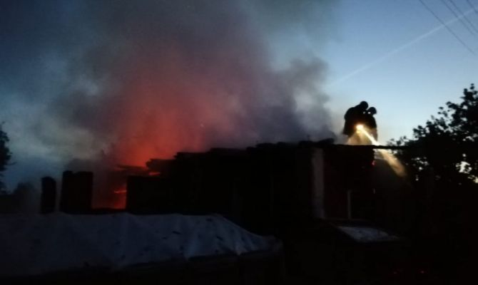 Женщина погибла на пожаре в Узловой