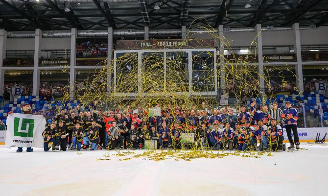 В Туле наградили победителей и призеров регионального этапа "Ночной хоккейной лиги"