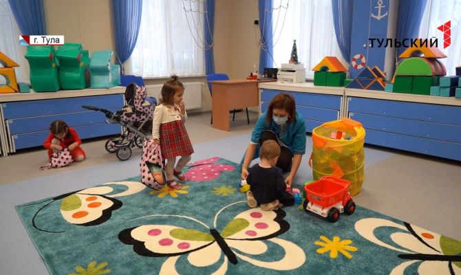 В Туле открыли модульный детский сад на 75 мест
