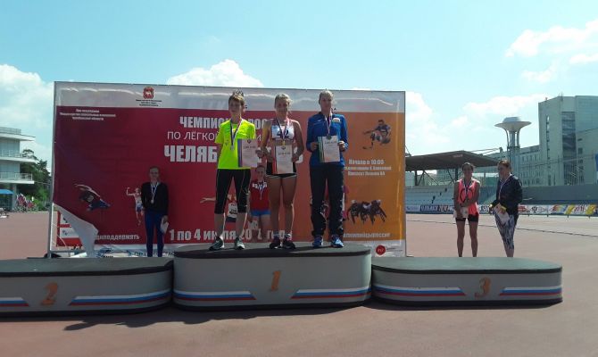 Тулячки привезли медали с легкоатлетического чемпионата из Челябинска