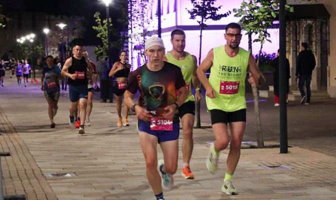 1500 любителей спорта приняли участие в забеге «Ночная Тула»