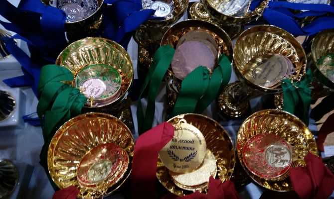 В Тульской области прошел Чемпионат по лёгкой атлетике