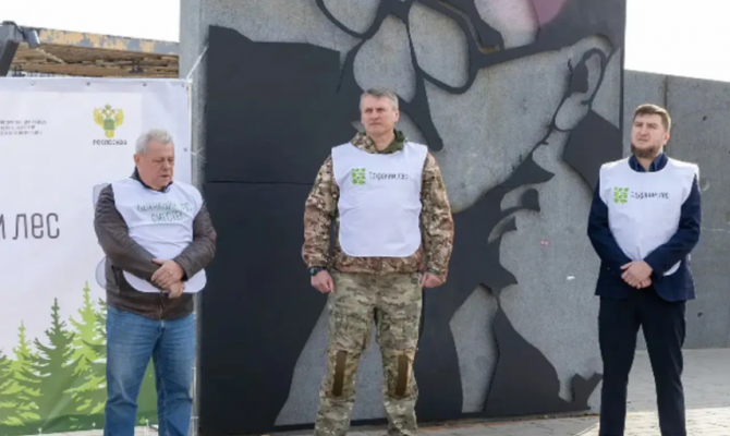 В Туле высадили аллею памяти ликвидаторов аварии на Чернобыльской АЭС