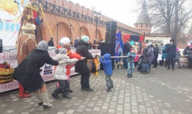 Сегодня туляков приглашают на масленицу в Кремль