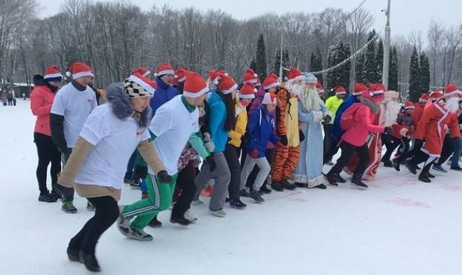 В тульском Центральном парке посоревнуются Деды Морозы