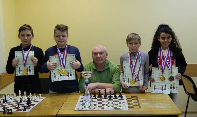 Тульские шахматисты победили в областном этапе соревнований «Белая ладья»