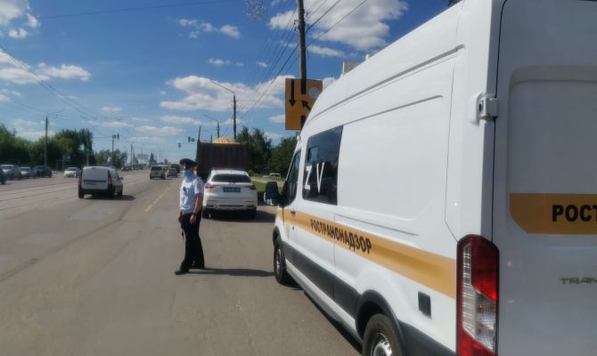 В Щекино задержали автобус с поддельными номерами