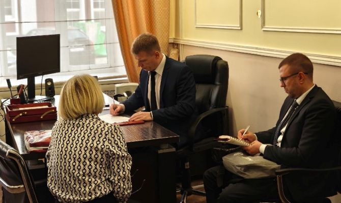 Тульский омбудсмен провел личный прием граждан
