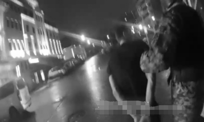 На улице Каминского в Туле задержали дебошира